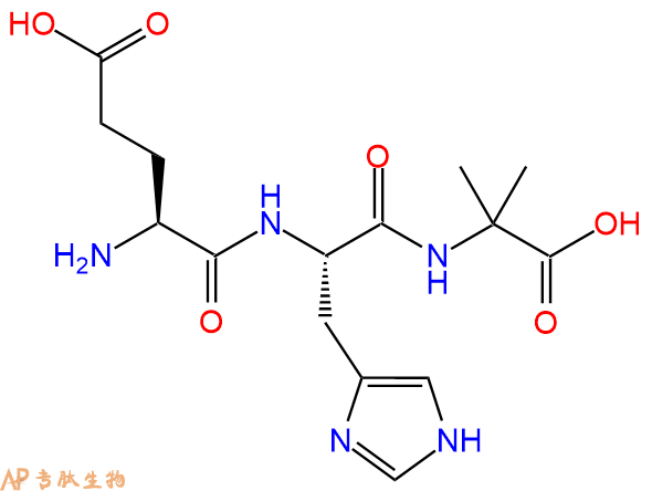 专肽生物产品H2N-Glu-His-Aib-OH