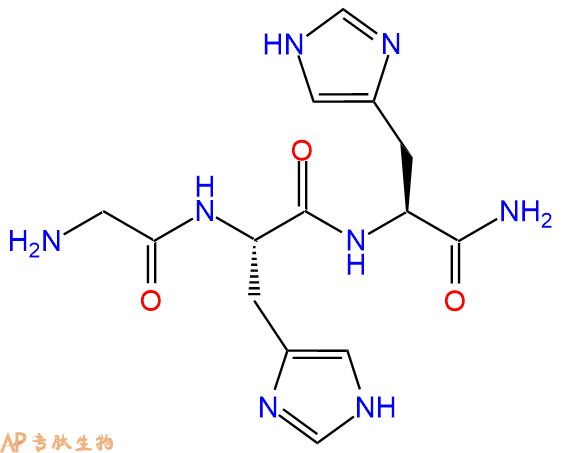 专肽生物产品H2N-Gly-His-His-CONH2