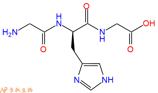 专肽生物产品H2N-Gly-DHis-Gly-OH