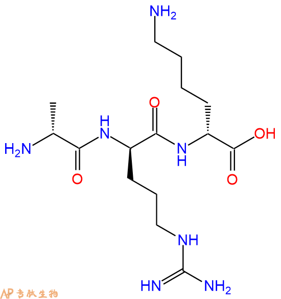 专肽生物产品H2N-DAla-DArg-DLys-OH