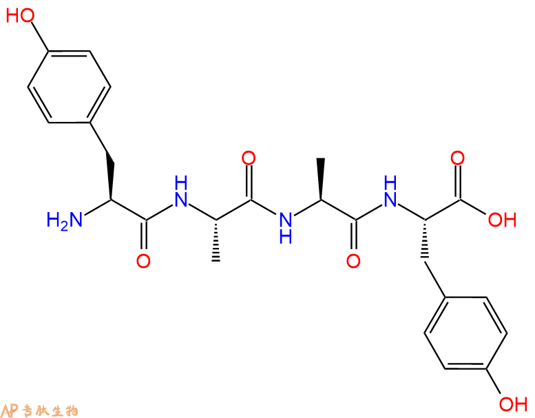 专肽生物产品H2N-Tyr-Ala-Ala-Tyr-OH