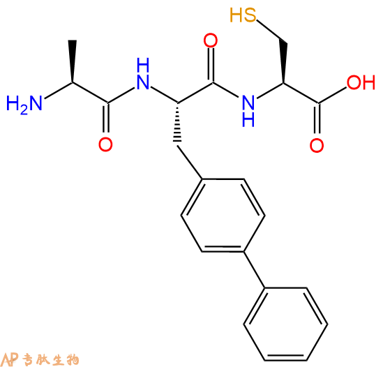 专肽生物产品H2N-Ala-Bip-Cys-OH