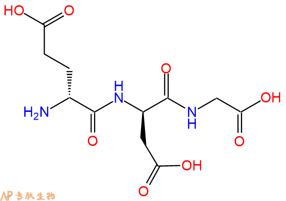 专肽生物产品H2N-DGlu-DAsp-Gly-OH