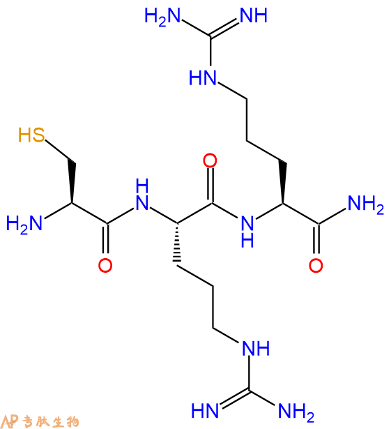 专肽生物产品H2N-Cys-Arg-Arg-CONH2
