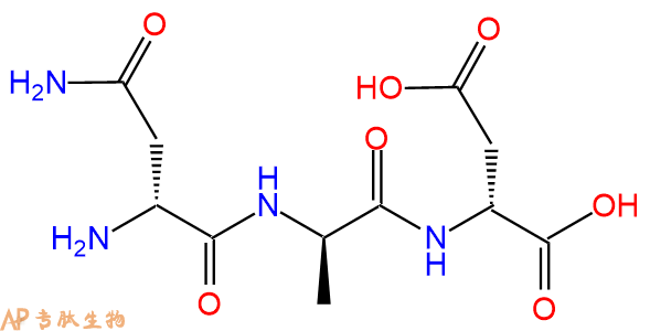 专肽生物产品H2N-DAsn-DAla-DAsp-OH