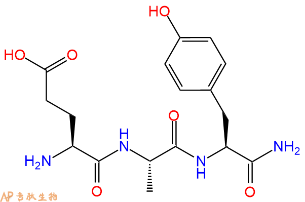专肽生物产品H2N-Glu-Ala-Tyr-CONH2