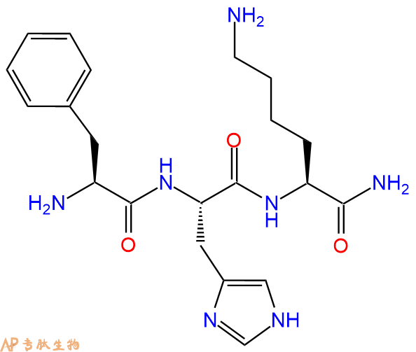 专肽生物产品H2N-Phe-His-Lys-CONH2