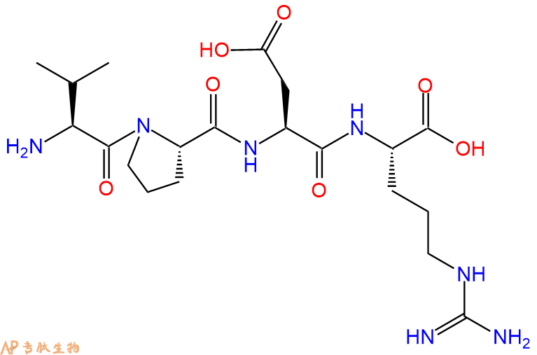 专肽生物产品H2N-Val-Pro-Asp-Arg-OH