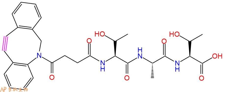 专肽生物产品DBCO-Thr-Ala-Thr-OH