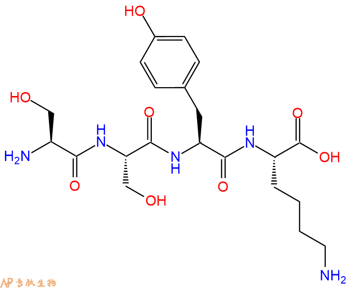 专肽生物产品H2N-Ser-Ser-Tyr-Lys-OH