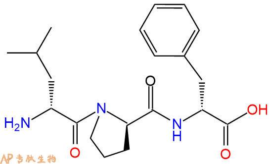 专肽生物产品H2N-DLeu-DPro-DPhe-OH