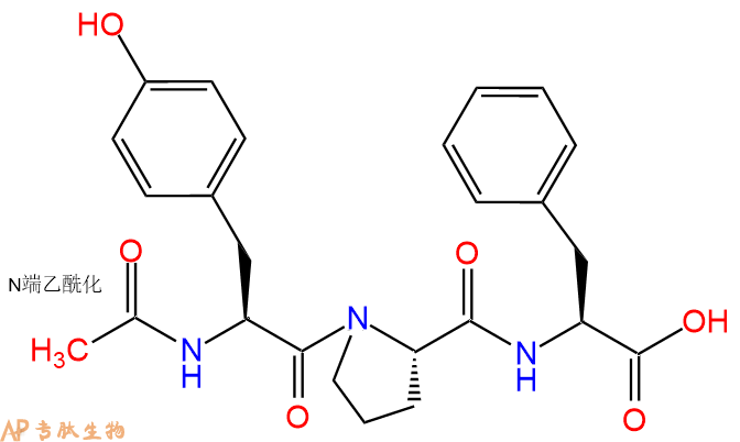 专肽生物产品Ac-Tyr-Pro-Phe-OH