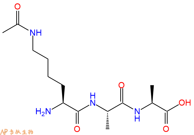 专肽生物产品H2N-Lys(Ac)-Ala-Ala-OH