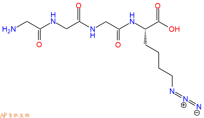 专肽生物产品H2N-Gly-Gly-Gly-Lys(N3)-OH