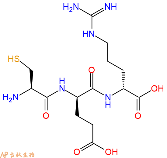 专肽生物产品H2N-Cys-DGlu-DArg-OH