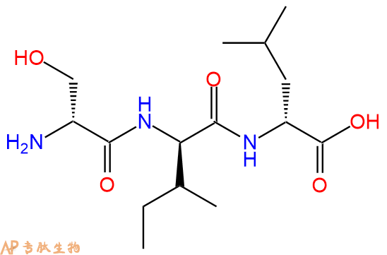 专肽生物产品H2N-DSer-DIle-DLeu-OH