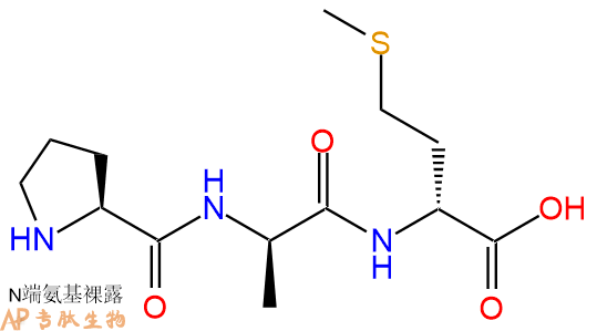 专肽生物产品H2N-Pro-DAla-DMet-OH