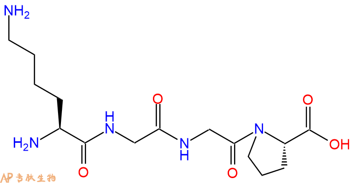 专肽生物产品H2N-Lys-Gly-Gly-Pro-OH
