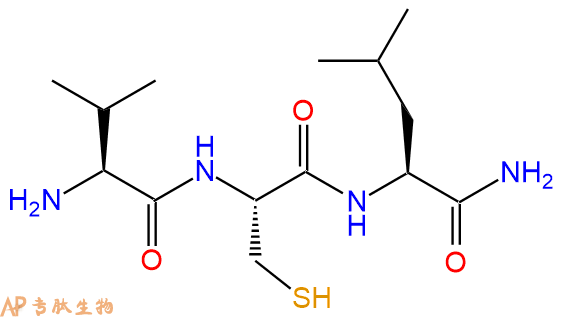 专肽生物产品H2N-Val-Cys-Leu-CONH2