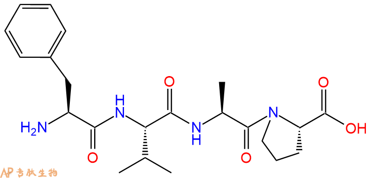 专肽生物产品H2N-Phe-Val-Ala-Pro-OH