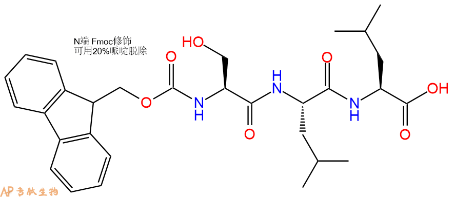 专肽生物产品Fmoc-Ser-Leu-Leu-OH