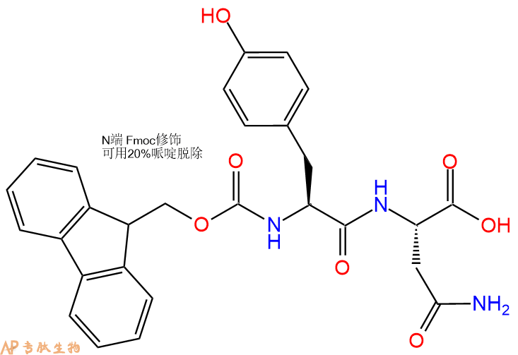 专肽生物产品Fmoc-Tyr-Asn-OH