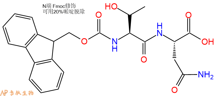 专肽生物产品Fmoc-Thr-Asn-OH