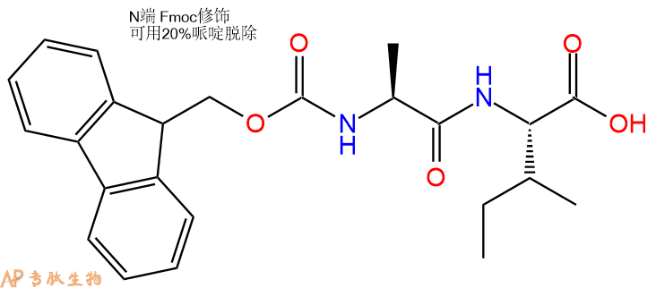专肽生物产品Fmoc-Ala-Ile-OH