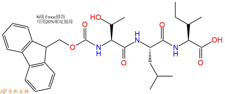 专肽生物产品Fmoc-Thr-Leu-Ile-OH