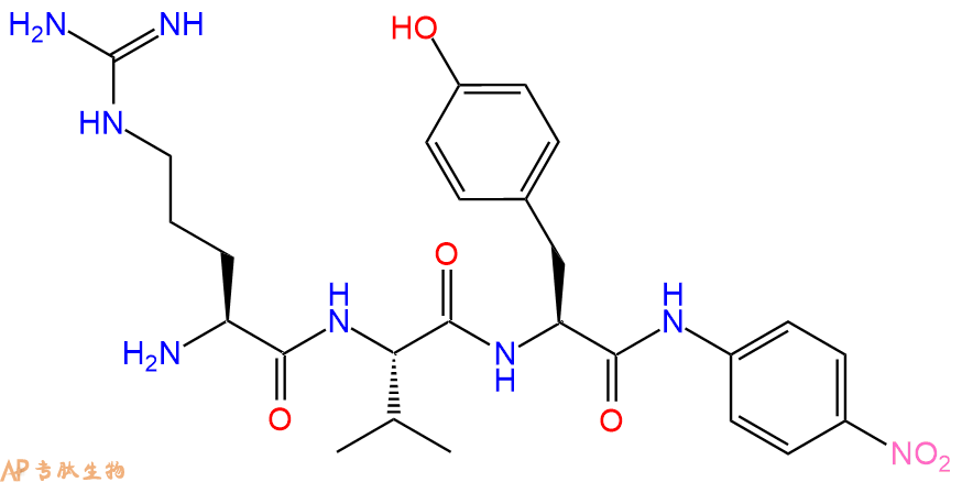 专肽生物产品H2N-Arg-Val-Tyr-pNA