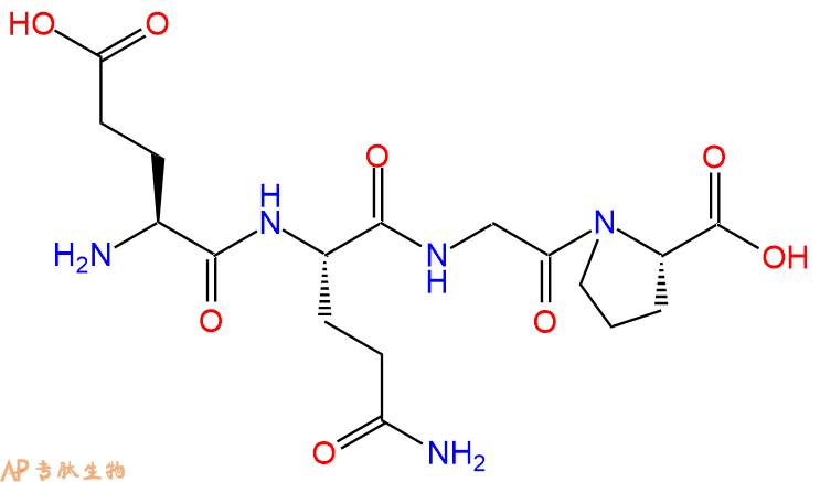 专肽生物产品H2N-Glu-Gln-Gly-Pro-OH
