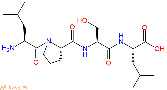 专肽生物产品H2N-Leu-Pro-Ser-Leu-OH