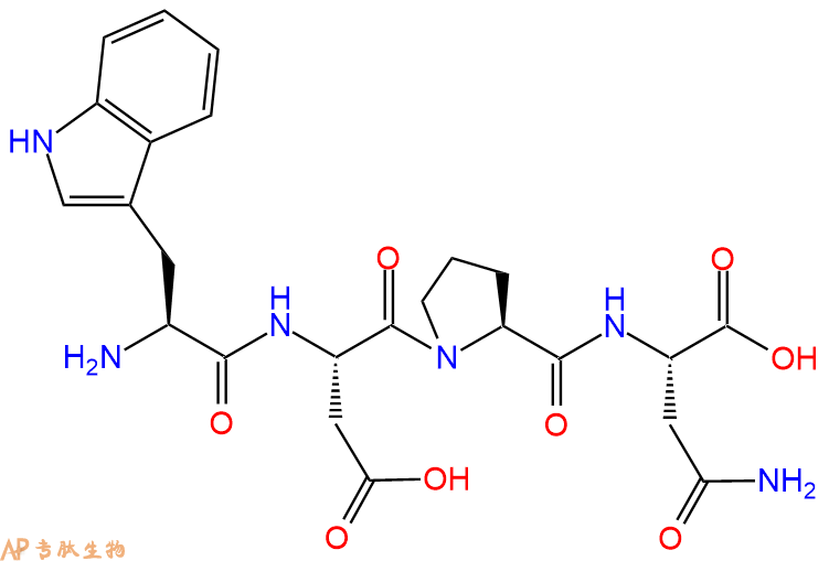 专肽生物产品H2N-Trp-Asp-Pro-Asn-OH