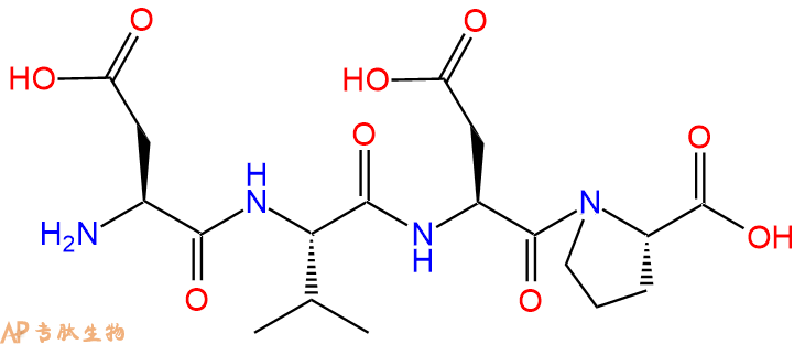 专肽生物产品H2N-Asp-Val-Asp-Pro-OH