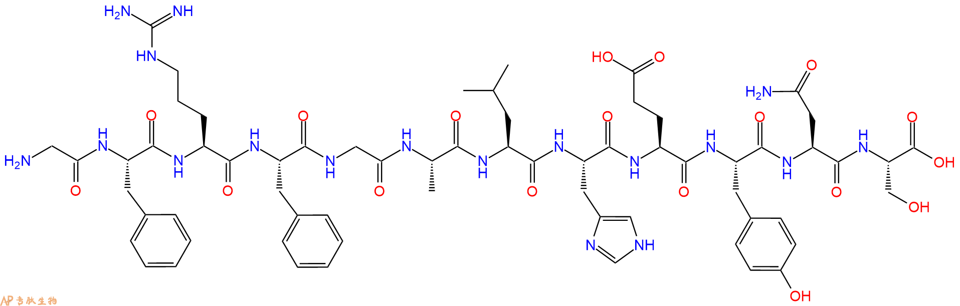 专肽生物产品VPAC1受体靶向肽：VP2
