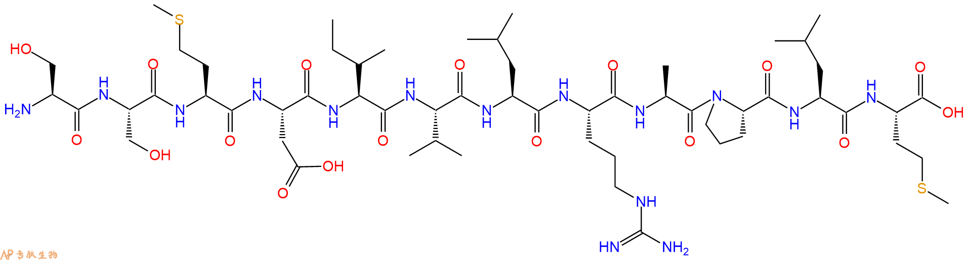专肽生物产品α-烯醇化酶(α-Enolase)靶向肽：pHCT74