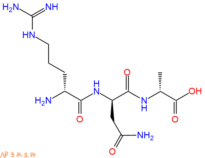 专肽生物产品H2N-DArg-DAsn-DAla-OH