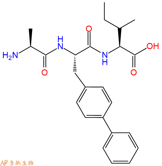 专肽生物产品H2N-Ala-Bip-Ile-OH