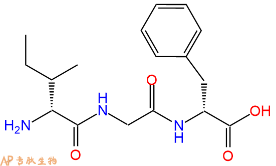 专肽生物产品H2N-DIle-Gly-DPhe-OH