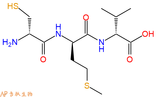 专肽生物产品H2N-DCys-DMet-DVal-OH