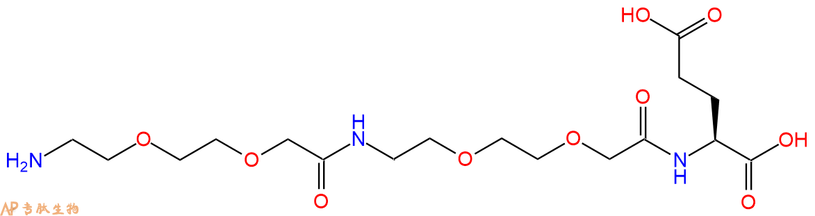 专肽生物产品H2N-AEEA-AEEA-Glu-OH