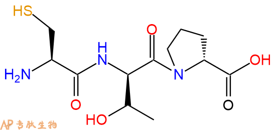 专肽生物产品H2N-Cys-DThr-DPro-OH