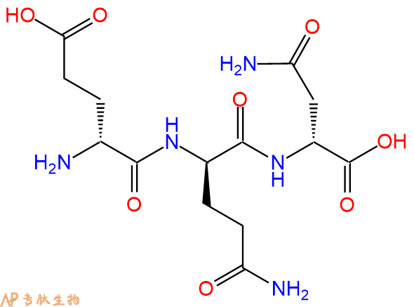 专肽生物产品H2N-DGlu-DGln-DAsn-OH