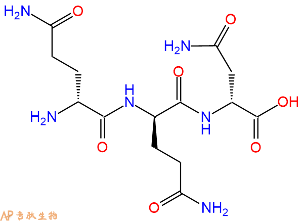 专肽生物产品H2N-DGln-DGln-DAsn-OH