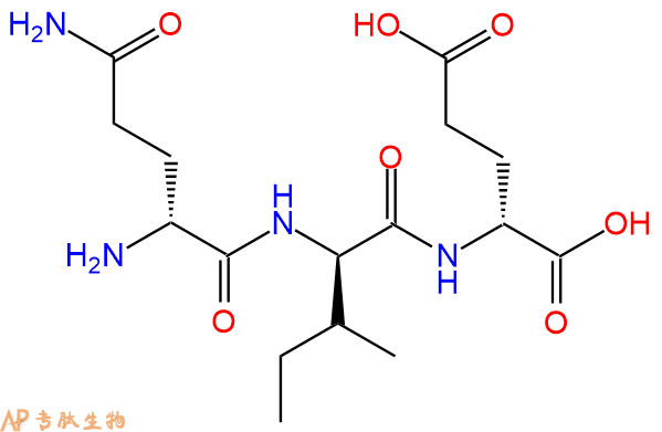 专肽生物产品H2N-DGln-DIle-DGlu-OH