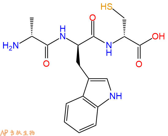 专肽生物产品H2N-DAla-DTrp-DCys-OH