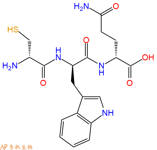 专肽生物产品H2N-DCys-DTrp-DGln-OH