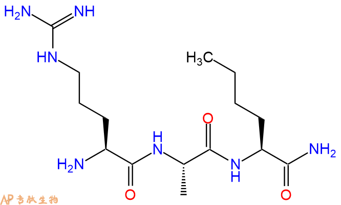 专肽生物产品H2N-Arg-Ala-Nle-CONH2