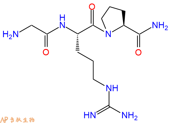 专肽生物产品H2N-Gly-Arg-Pro-CONH2