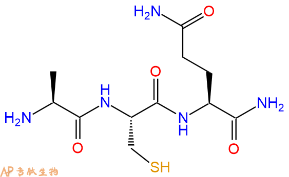 专肽生物产品H2N-Ala-Cys-Gln-CONH2